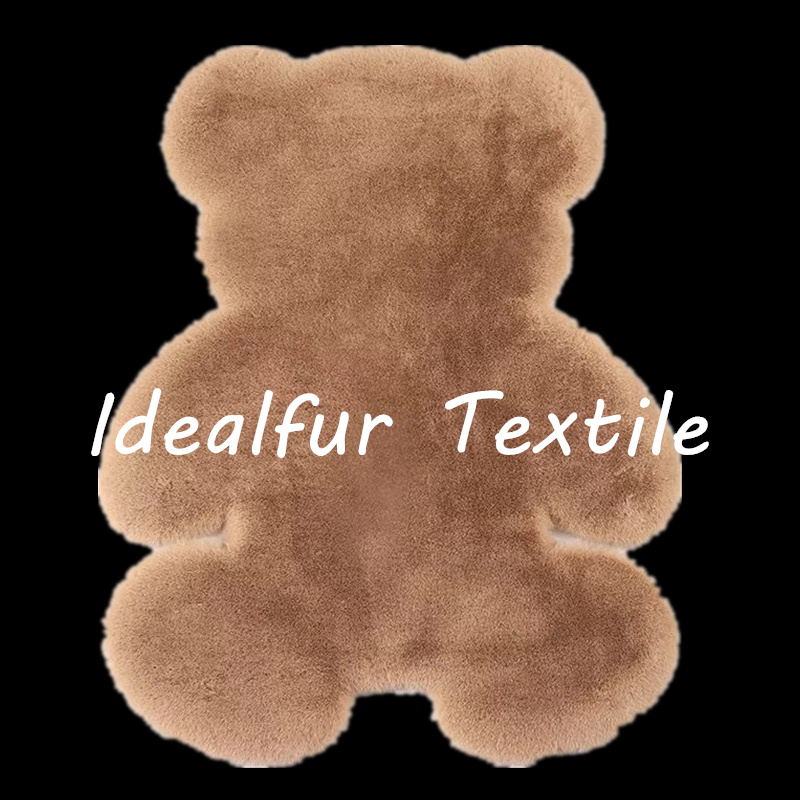 Faux Fur Carpet teddy bear