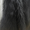 Deep Extra Black Premium Acrylic Faux Fox Fur