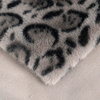 Imitation Mink Fur with leopard printed design