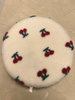 Luxurious Cherry Jacquard Lamb Faux Fur Inner with Memory Foam Seat