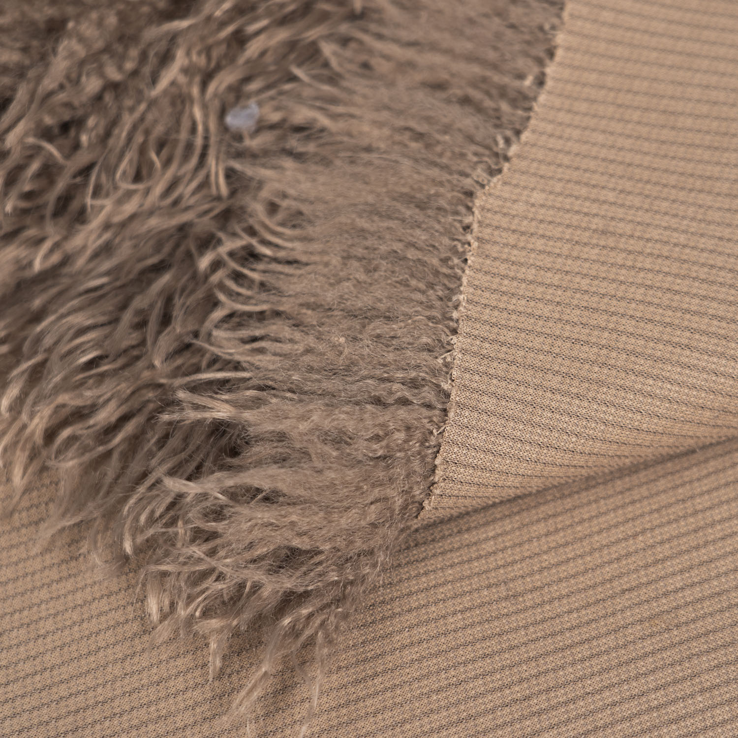 100% Polyester Long Pile Mongolia Faux Fur For Garment