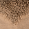 100% Polyester Long Pile Mongolia Faux Fur For Garment