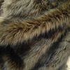 Coffee-Colored Black-Tipped Acrylic Faux Fox Fur