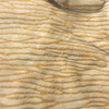 Striped Two-Color Jacquard Knit Faux Fur